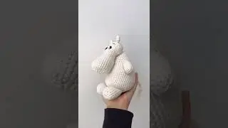 Crochet Moomin #amigurumi #moomin #crochet