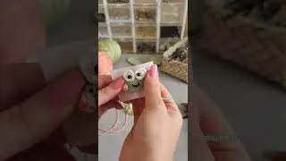 tutorial hair clips frog #tutorial #crochet #child #animals #frog #crocheting #teacher #knitting