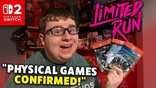 Подтверждено, что ограниченный тираж физических копий игр для Nintendo Switch 2 выйдет!