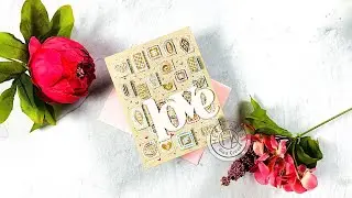 Peek-A-Boo Valentine's Day Card