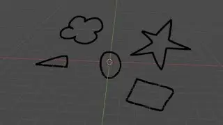 Draw with Grease Pencil and fill using Geometry Nodes