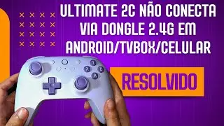 Como Conectar Controle 8BitDo Ultimate 2C no Android/TVBox/Celular