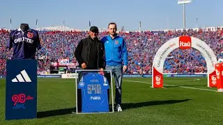 Homenaje a estadio lleno al hist&oacute;rico capit&aacute;n Luis Musrri 💙