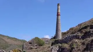 Exploring the Kenidjack Arsenic Works, Cornwall