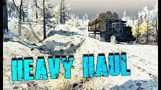 Spintires Logging truck and Some Crazy Flips!