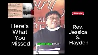 God's Limitless Love For All/ SHORT/Rev. Jessica S. Hayden