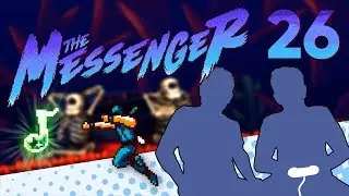 The Messenger - PART 26 - THE KEY OF STRENGTH! - Let's Game It Out (Searing Crags 8-bit & 16-bit)
