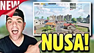 FIRST LOOK AT NUSA - NEW MAP in PUBG Mobile!! (update 2.2)
