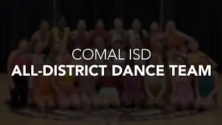 Comal ISD All-District Dance Team
