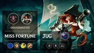 Miss Fortune Jungle vs Skarner - EUW Grandmaster Patch 9.5