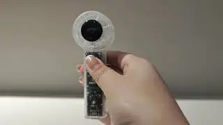 Transparent handheld mini fan JS-321