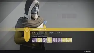 DESTINY - Exotic Engram Opening (15+ Exotics)