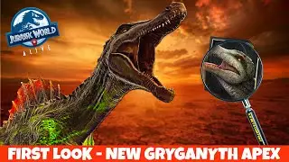 * FIRST LOOK * New Apex GRYGANYTH | Jurassic World Alive 3.6
