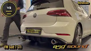 VW Golf 7 GTI | V2 | ASG Sound | Sportauspuff