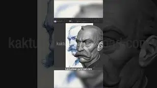 Стилизованный мужской персонаж, скульптор ZBrush