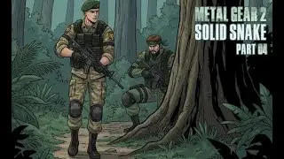 Metal Gear 2: Solid Snake (1990) w/ AI-enhanced Voice Acting & Art, Part 4 Lunatic Cop