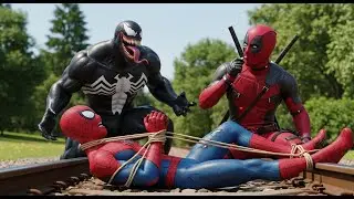 &ldquo;Spider-Man vs Deadpool & Venom | Sonic, Pikachu & Hulk Funny Superhero Story&rdquo;