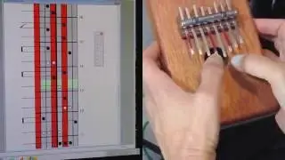 Greensleeves on 8-Note Kalimba