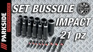 PARKSIDE PERFORMANCE Set chiavi a bussola 21 Pezzi. Gioielli da Uomo ? Stupendi