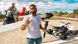 Aquí está prohibido grabar | YFZ 450 | ATV | POLICIA | TERMINA MAL | Emmanuel Ortiz