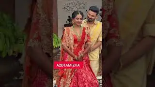 Actress Mynaa Nandhini Reappears in Bridal Look#சினிமாசெய்திகள்#trending #marriage