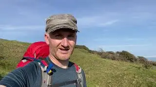 Wild (cave) camping along the Dorset coast