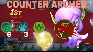 MAGIC CHESS : COUNTER ARCHER !!! GG PARAH !!!