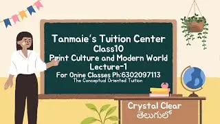 -Print Culture and Modern World Class 10  Social Science Civics in Telugu  CBSE 2025