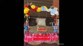 Sawan ka jhoola/ how to make jhoola / teej jhoola / swing craft