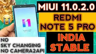 Redmi Note 5 Pro MIUI 11 INDIA STABLE UPDATE | MIUI 11.0.2.0 GLOBAL STABLE UPDATE | REDMI NOTE 5