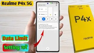 realme p4x 5g data limit setting, realme p4x 5g data limit kaise set kare