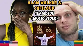 РЕАКЦИЯ НА Алан Уокер, Sofiloud, RCB - Team Side (музыкальное видео) | ПЕРВОЕ СЛУШАНИЕ SOFILOUD