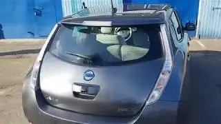 Предпродажный осмотр Nissan Leaf SV03-15 цвета графит
