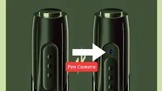 Pen Camera TECHNOVIEW Spy 1080P FHD Spy Camera  Hidden Pen  Camera with Pocket Video Audio Recorder