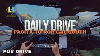 FORD Ranger Wildtrak | POV San Pedro | Philippines Driving POV | Drive Therapy | 4K | X5 | ASMR