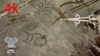 Nazca lines, Southwest Peruvian Desert in 4K
