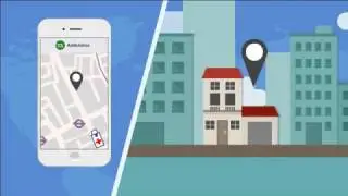 Booking Ambulance through mobile (MUrgency app) - Animation Video by Orange Videos