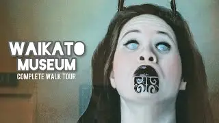 [4K] WAIKATO MUSEUM Complete Walk Tour | Hamilton Central New Zealand 🇳🇿