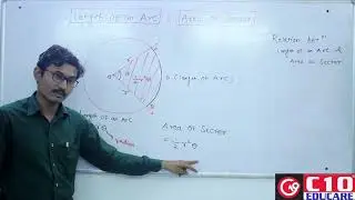 Length of arc & Area of sector