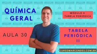 Aula 30 - Tabela Peri&oacute;dica II