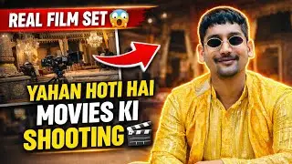 &ldquo;Yahin hoti hai movie ki shooting 🎬 | Real Film Set Vlog&rdquo;| 