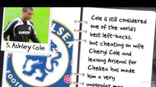Top 5 most hated footballers