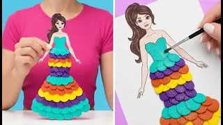 👗 Sfida degli Abiti di Carta! Look WOW Creati da Sam & Sue ✂️🎨