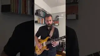 Loving that 4th position tone on the #prsguitar special semihollow #paulreedsmith #giantsteps