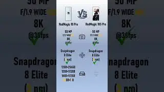 ZTE nubia RedMagic 10 Pro VS ZTE nubia RedMagic 10S Pro