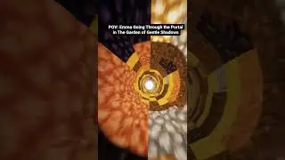 POV: You Follow Emma Through the Portal #shorts #minecraft