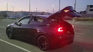 Tesla Model Y Light Show