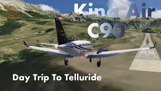 Eagle County to Telluride | King Air C90 | Aerofly FS 2023 | Mobile Flight Simulator