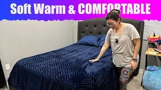 Whale Flotilla Flannel Fleece Queen Size Blanket | THE MOST COMFORTABLE BLANKET