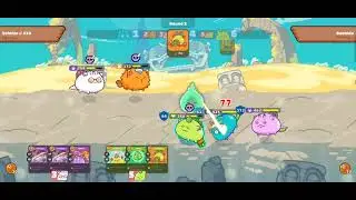 Axie Infinity: Luck or Skill? RBP vs Poison Team